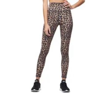 Good American Cheetah Performance Leggings (M)